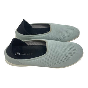 Mahabis Summer Teal Blue Indoor Outdoor Slippers Womens EUR 40 US 8.5-9